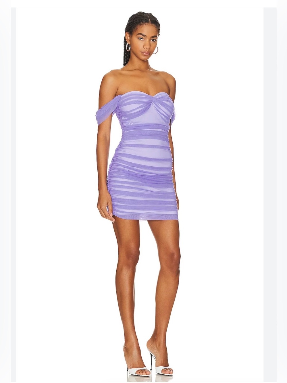 NORMA KAMALI WALTER Dress in an XXS IN color LILAC. NEW